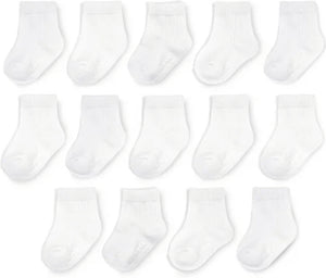 Fruit Of The Loom Baby Grow & Fit Socks, 14 Pack