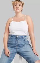 Load image into Gallery viewer, Women&#39;s Plus Size Cropped Cami by Wild Fable
