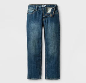 Boys' Relaxed Straight Fit Jeans - Blue