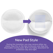 Load image into Gallery viewer, Lansinoh Stay Dry Disposable Nursing Pads, 100 Count
