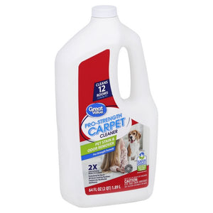 Great Value Pro-Strength Pet Stain & Odor Remover Carpet Cleaner, 64 fl oz