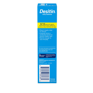 Desitin Daily Defense Baby Diaper Rash Cream with Zinc Oxide, 4.8 oz