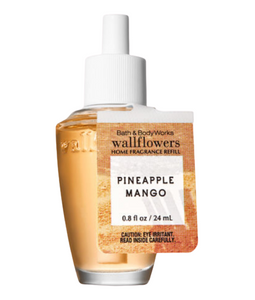 Bath & Body Works Pineapple Mango 0.8oz Wallflowers Fragrance Refill, 2 Pack