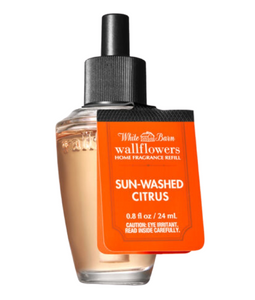 Bath & Body Works Sun-Washed Citrus 0.8oz Wallflowers Fragrance Refill, 2 pack