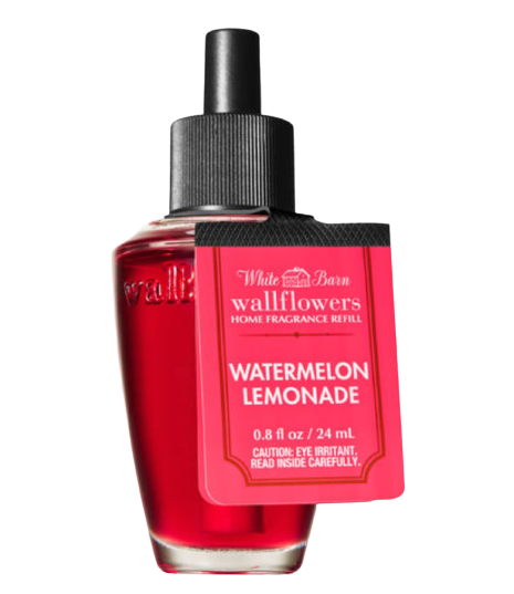 Bath & Body Works Watermelon Lemonade 0.8oz Wallflowers Fragrance Refill, 2 pack