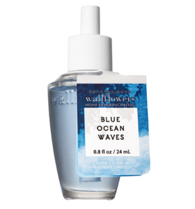 Bath & Body Works Blue Ocean Waves 0.8oz Wallflowers Fragrance Refill, 2 pack