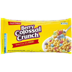 Malt-O-Meal Berry Colossal Crunch® Breakfast Cereal, 38.5 Ounce Bag