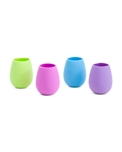 4 Pack Silicone Wine Glasses