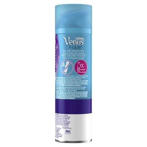 Gillette Venus with Olay Ultra Moisture Violet Swirl Shave Gel, 2.5 oz